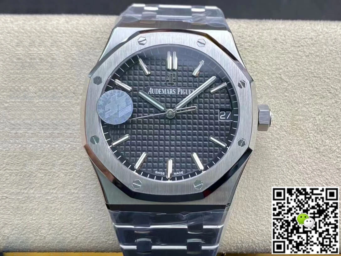 Audemars Piguet Royal Oak 15500ST.OO.1220ST.03 ZF Factory 1:1 Best Edition Replica Watch V2 Black Dial